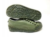 Çarıkçım Hakiki Deri Kauçuk Tabanlı Ayakkabı Haki 96 1111 thumbnail 5