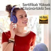Anker Soundcore Life Q10 Kablosuz Bluetooth 5.0 Kulaklık - 60 Saate Varan Çalma Süresi - Mavi - A3032 - 2