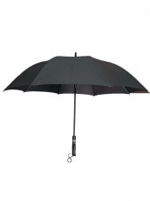 Baston Jopp Şemsiye Büyük Misina Siyah - 2