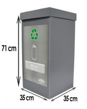 5li Geri Dönüşüm Kutusu - Sıfır Atık Kutusu Set - 4