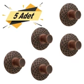 Dinar Eskitme Antik Bakır Metal (5 ADET) Mobilya Mutfak Çekmece Dolap Dolabı Kulpu Kulbu Kulpları thumbnail 1