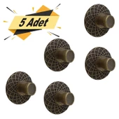 Dinar Eskitme Antik Sarı Metal (5 ADET) Mobilya Mutfak Çekmece Dolap Dolabı Kulpu Kulbu Kulpları thumbnail 1
