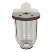 Markapet Betta Balıkları İçin Duvara Asılabilen Fanus Akvaryum 10 x 17 cm - 1