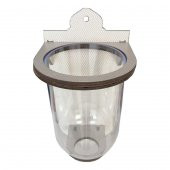 Markapet Betta Balıkları İçin Duvara Asılabilen Fanus Akvaryum 10 x 17 cm - 3