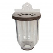 Markapet Betta Balıkları İçin Duvara Asılabilen Fanus Akvaryum 10 x 17 cm - 4