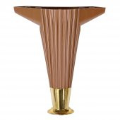 Mobilya Kanepe Sehpa Ayağı Baza Ayak Kahverengi 15 cm (4 Adet) thumbnail 2