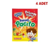 Hleks Popios Pat layan Şeker Tutti Frutti (4 Adet) - 1