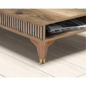 Mobilya Kanepe Sehpa Ayağı Baza Ayak Kahverengi 12 cm (4 Adet) thumbnail 4