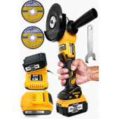 Bulldozer Profesyonel 36v Kömürsüz Çift Akülü Şarjlı Avuç Taşlama Spiral Brushless Series - 1