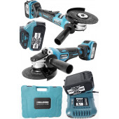 Bulldozer Kömürsüz Profesyonel 36vr Çift Akülü Şarjlı Avuç Taşlama Spiral Brushless - 1