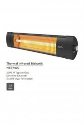 Dysis HTR-7407 2300W Duvar Tipi Infrared Isıtıcı Soba+ayak - 3