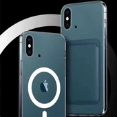 Apple iPhone XS Max Kılıf Zore Tacsafe Wireless Kılıf thumbnail 8