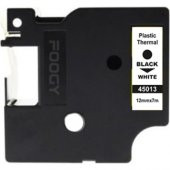 Dymo D1 Etiket Muadili Thermal Plastik Şerit Etiket Beyaz 12mm X 7mt - 1