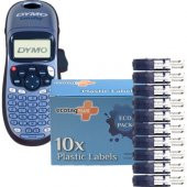 Dymo Letratag Etiket Yazıcısı Ve Ecotag Kağıt Şerit Etiket Beyaz 10 Lu - 1