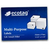 Dymo Lw Etiket Muadili Etiket 32 Mm X 57 Mm - 1000 Ad - Beyaz - 2