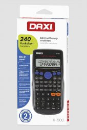 X-500 , 240 Fonksiyonlu , 2 Satırlı , Bilimsel Hesap Makinesi , Fx-82 - 5