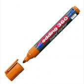 EDDİNG 360 SİLİNEBİLİR BEYAZ TAHTA KALEMİ BOARD MARKER TURUNCU - 1