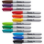 Sharpie Fine Permanent Markör 12li Karışık Ücretsiz Kargo - 1