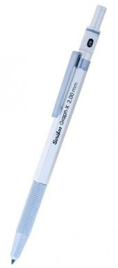 SCRIKSS GRAPH-X VERSATİL MEKANİK KURŞUN KALEM 2MM UÇ BEYAZ - 1