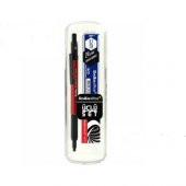 SCRIKSS GRAPH-X VERSATİL KALEM 3LÜ SET 0.7MM KIRMIZI - 1