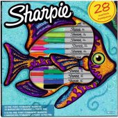 SHARPİE FİNE PERMANENT MARKER 28Lİ BALIK ÖZEL SERİ 2061125 - 1