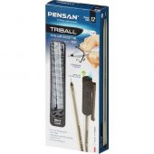 PENSAN TRIBALL TÜKENMEZ KALEM 1MM SİYAH 12Lİ PAKET ÜCRETSİZ KARG - 1