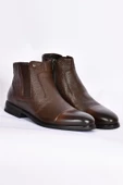 Pierre Cardin 11925251 Erkek Kahverengi Deri Bot - 4