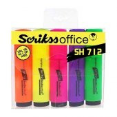 Scrikss SH712 Fosforlu Kalem 5li Ücretsiz Kargo - 1