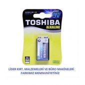 Toshiba 9V Volt Alkalin Pil Tekli Paket Ücretsiz Kargo - 1