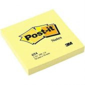 Post-it Yapışkanlı Not Kağıdı 654 Kare, 76mm. x 76mm. - 1