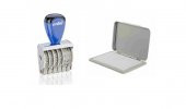 SIRDAŞ NUMARATÖR SET 5MM 6 HANE 1656 + ISTAMPA TABLASI - 1