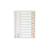 ESSELTE SEPARATÖR A4 1-10 RAKAM SLT-100105 - 1