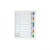 ESSELTE SEPARATÖR A4 10 RENKLİ SLT-15261 - 1