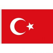 Türk Bayrağı 60x90cm Bez Bayrak BKT-105 Ücretsiz Kargo - 1