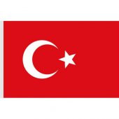 Türk Bayrağı 50x75cm Bez Bayrak BKT-104 Ücretsiz Kargo - 1