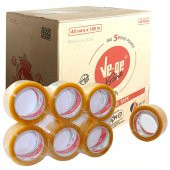 Vege 45x100 Mt. Koli Bandı Şeffaf 48li Koli Ücretsiz Kargo - 1