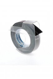 3d Kabartma Şerit 9mmx3m Siyah S0898130 Tekli (1 Adet) - 1