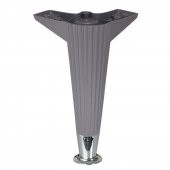 Mobilya Kanepe Koltuk Ünite Ayağı 22 cm Baza Ayak Antrasit Krom thumbnail 2