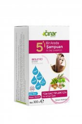 5i Bir Arada Besleyici Bitkisel Şampuan 300 ml - 1