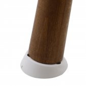 Mobilya Masa Sehpa Ayağı Bağlantı Aparatı Açılı Dereceli Ayak Tabanı Beyaz (4 ADET) - 3