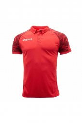 Uhlsport Erkek Polo Yaka Kırmızı Tişört Goal 25 - 1
