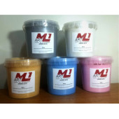 M1 ART AKRİLİK SEDEF BOYA 1kg - 5 RENK SECENEĞİ - 1