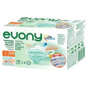 Evony Cerrahi Maske 50 Li 4 Paket (200 Adet) - 1