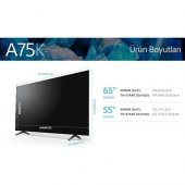 Sony XR-65A75K 65" 165 Ekran Uydu Alıcılı 4K Ultra HD Google Smart LED TV - 2