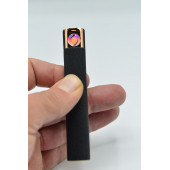 Sitil Kapaklı Kızaklı Şarjlı Çakmak - 1