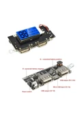 Çift Usb Çıkışlı Ekranlı Powerbank 18650 Pil Şarj Cihaz H913-A Modülü - PowerBank Entegre Board - 2