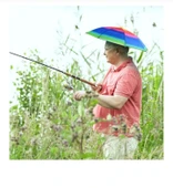 Gökkuşağı Kafa Şemsiyesi Güneş Şemsiyesi  Gökkuşağı Standart thumbnail 10