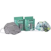 Nimo Yıkanabilir Kumaş Desenli Unisex Yetişkin Maskesi 2li - 1