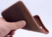 Apple iPhone 8 Plus Kılıf Kumaş Kaplama Yumuşak Silikon - 8