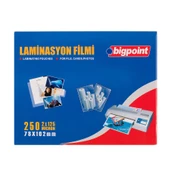 Bigpoint Laminasyon Filmi 78x102mm 125 Mikron 100'lü Kutu x 2 Kutu - 1